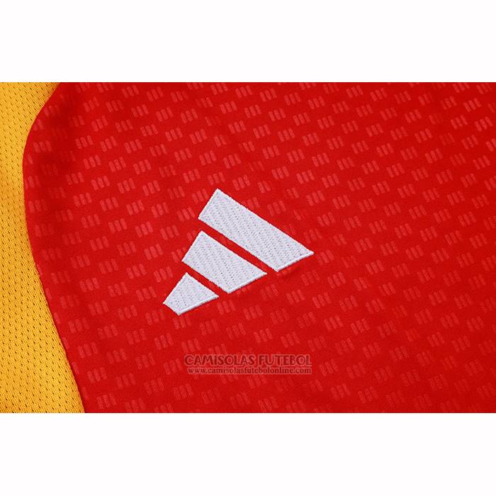 Fato de Treino Alemanha Manga Curta 2025-2026 Vermelho - Calcas Curta